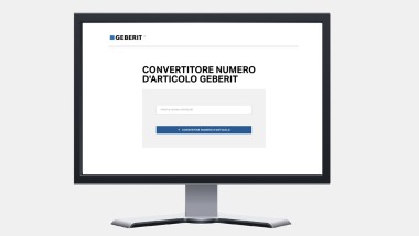 Convertitore articolo Geberit