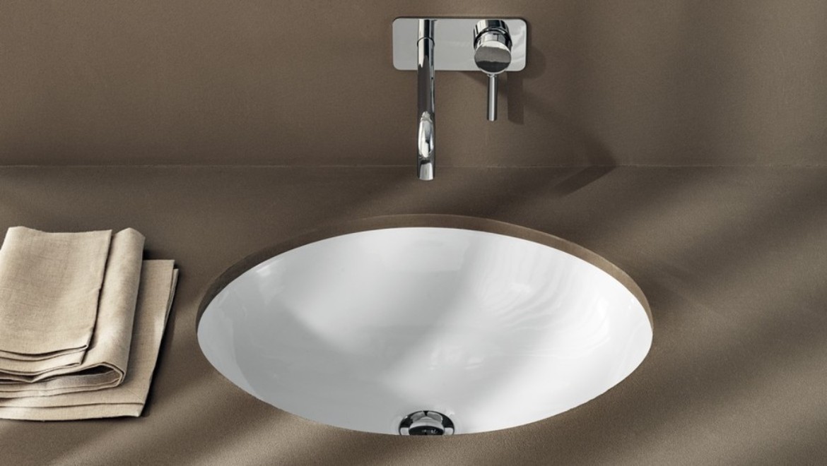 Lavabo sottopiano da incasso Geberit Variform