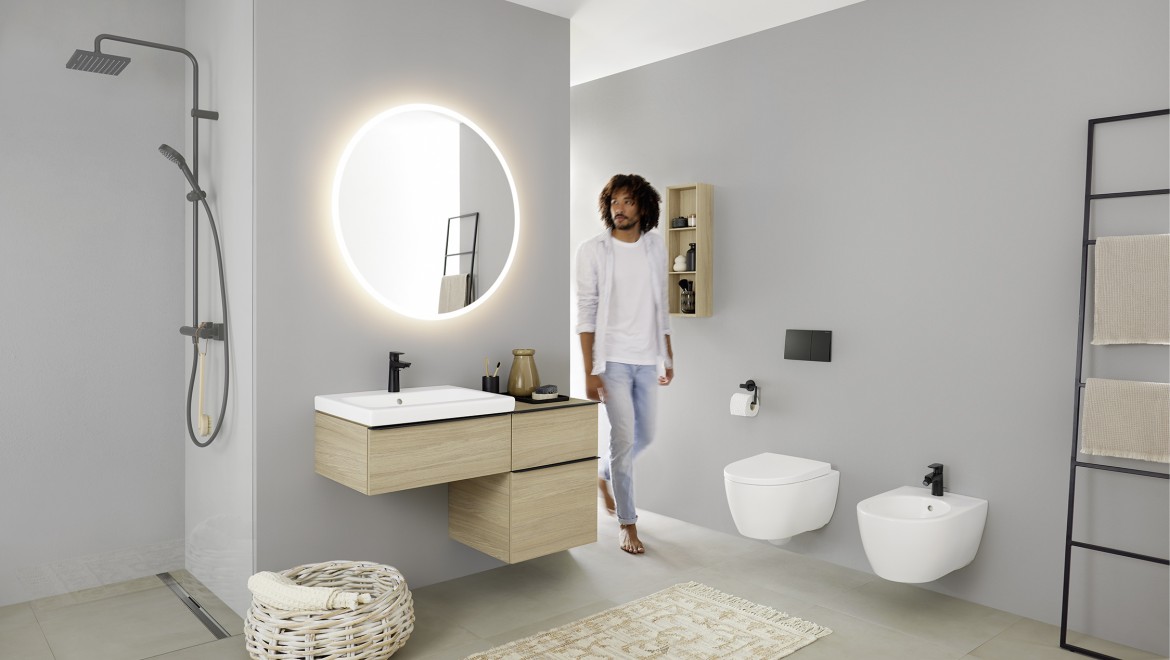 Quando si progetta un locale sanitario, è sempre importante prendere in considerazione le aree di movimento. Quando si progetta un locale sanitario, è sempre importante prendere in considerazione le aree di movimento.