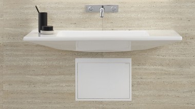 Geberit ONE lavabo sospeso senza mobile