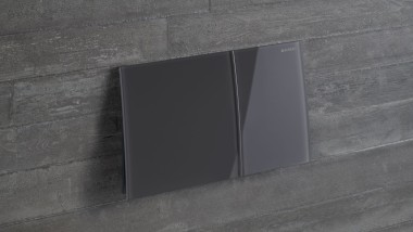 Geberit Sigma70 in vetro color lava