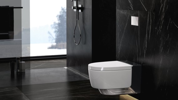 Vaso bidet Geberit AquaClean Mera Comfort per una pulizia ottimale delle parti intime