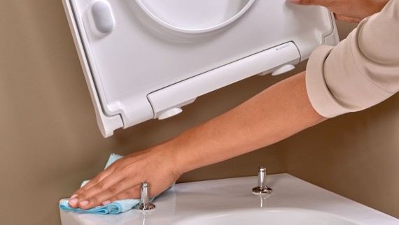 Sedile Geberit a sgancio rapido Sedile Geberit a sgancio rapido