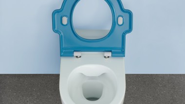 WC a pavimento Geberit Bambini con Rimfree®