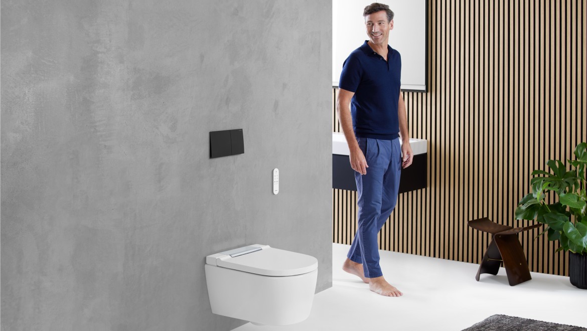 Bagno con Geberit AquaClean