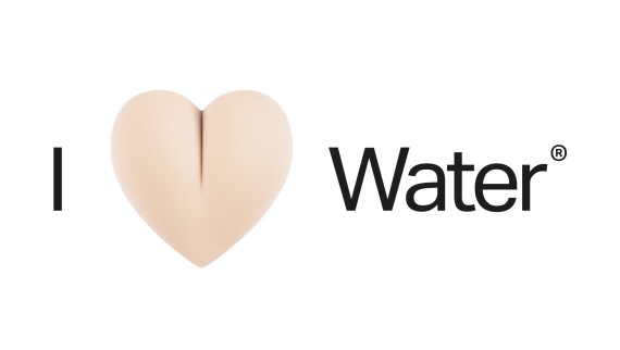 Logo della campagna "I love Water” Logo della campagna "I love Water”