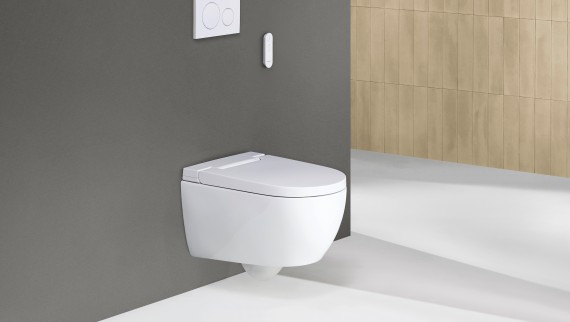 Geberit AquaClean Alba con telecomando Sigma20 Geberit AquaClean Alba con telecomando Sigma20