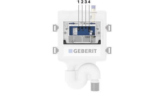 Dispositivo antiristagno Geberit HS30 (© Geberit)