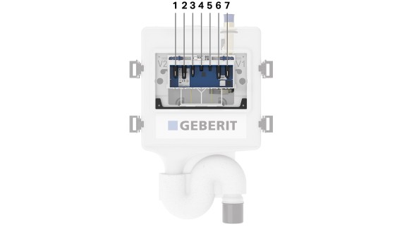 Dispositivo antiristagno Geberit HS50 (© Geberit)