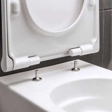 Geberit Acanto WC con funzione di sgancio rapido (QuickRelease)