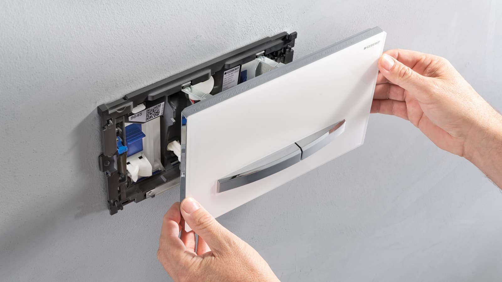 Geberit Sigma50 con il sistema Geberit DuoFresh Geberit Sigma50 con il sistema Geberit DuoFresh