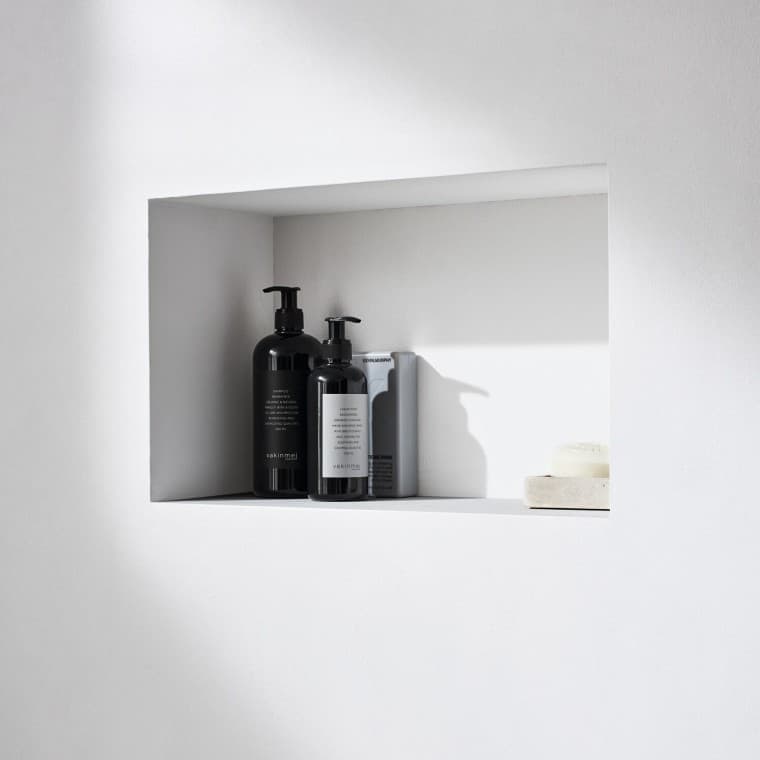 Nicchia portaoggetti: modello piastrellabile Nicchia portaoggetti: modello piastrellabile