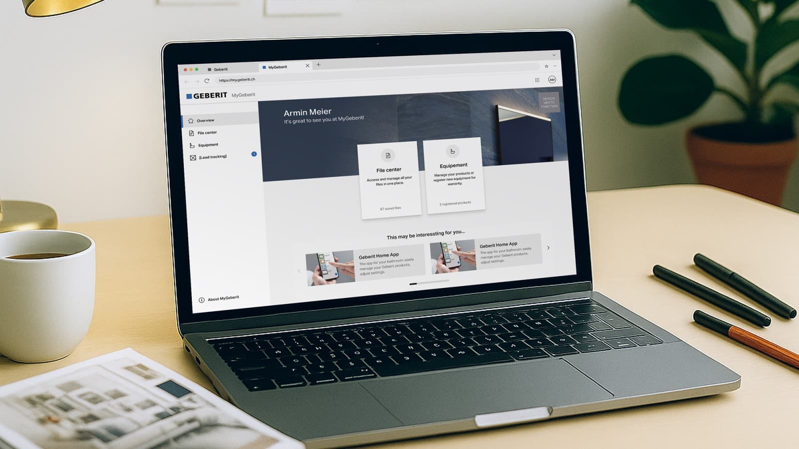 MyGeberit Customer Portal MyGeberit Customer Portal