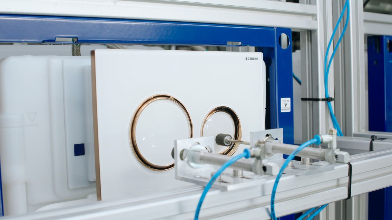 Test di qualità sulla placca di comando Sigma21 nel sistema WC Test di qualità sulla placca di comando Sigma21 nel sistema WC