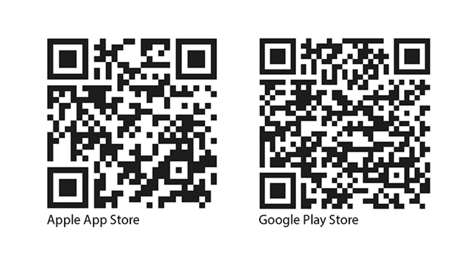 Codice QR per app Geberit Home per iOS e per Android Codice QR per app Geberit Home per iOS e per Android