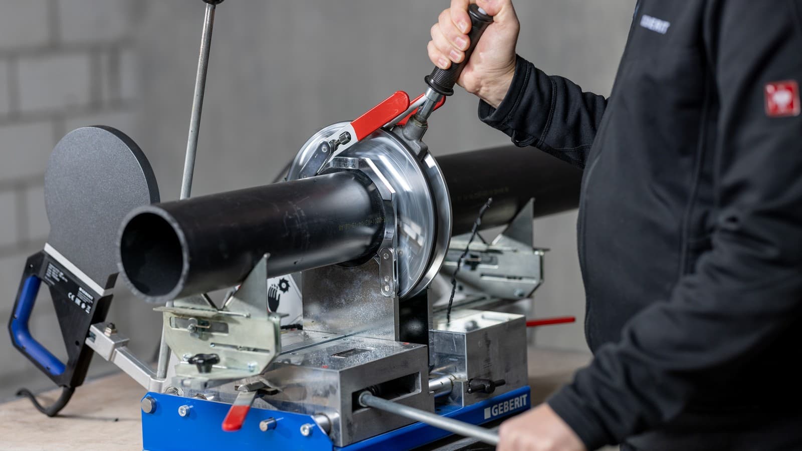 Saldatrice Geberit Media 40-160 Saldatrice Geberit Media 40-160